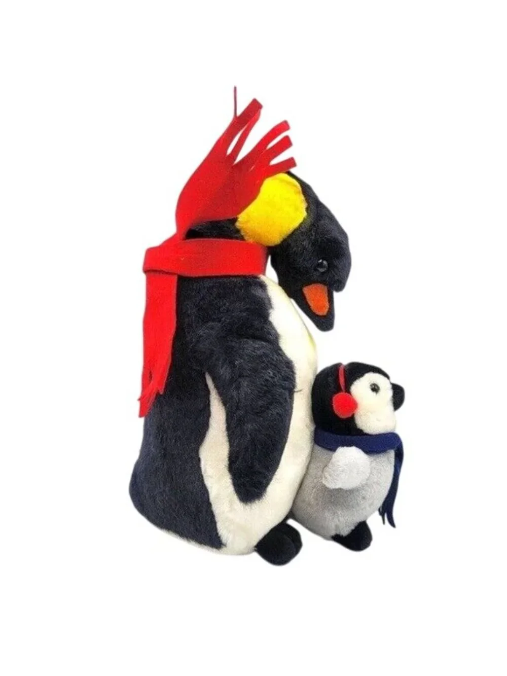 WishPets Dapper Penguin & Baby Plush 13